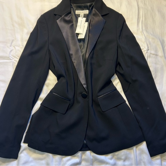Banana Republic Jackets & Blazers - Banana Republic Black Blazer with Satin Lapel